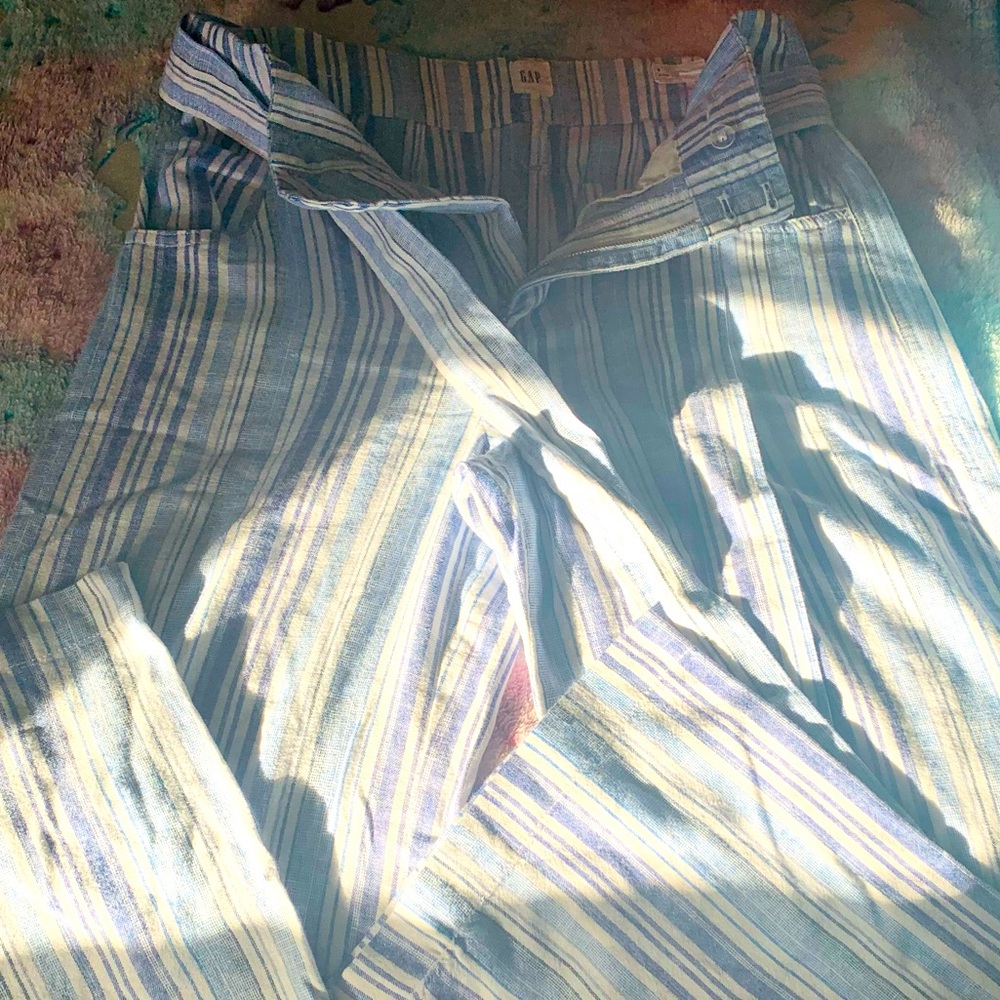 New Wide Legged Linen Gap Pants- Never Worn